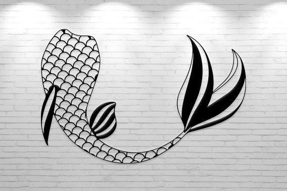 Download Mermaid Tails Laser Cut - Premium Resources