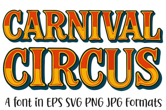 Download Carnival Circus Alphabet Lettering ABC - Abc Collection